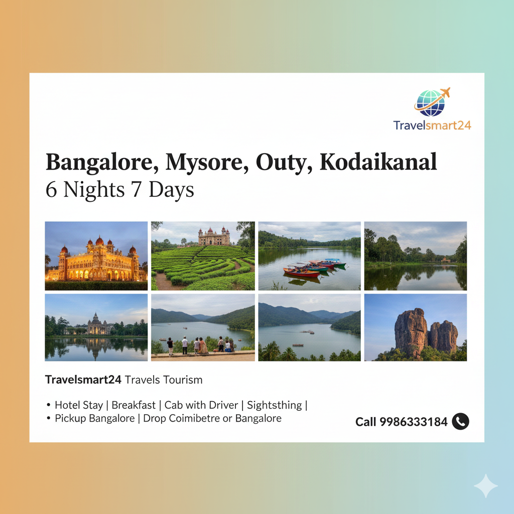 https://travelsmart24.org/mysore-travels-for-coorg-ooty-wayanad-south-india-tours/