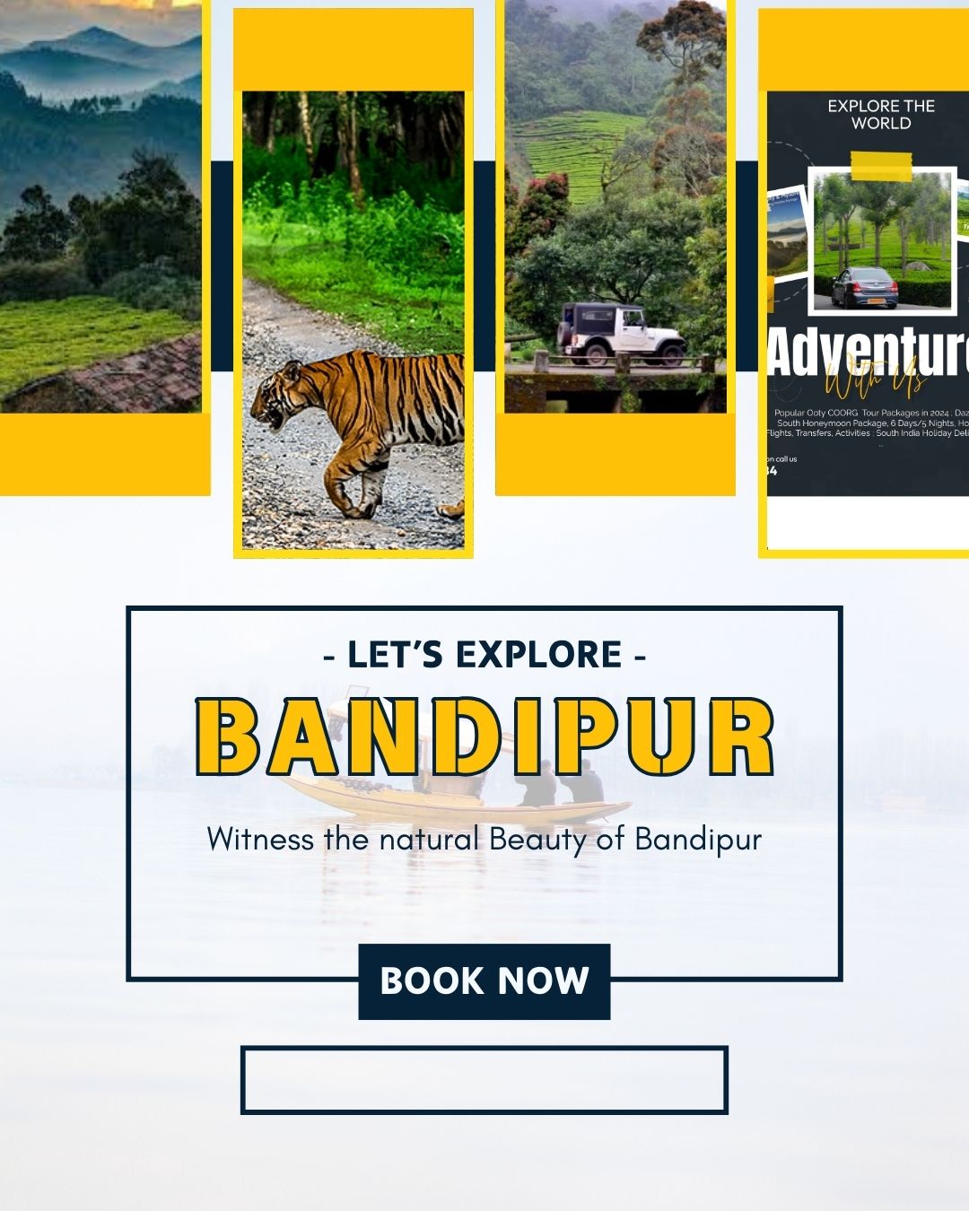 Mysore to Bandipur Taxi Service & Tour Package