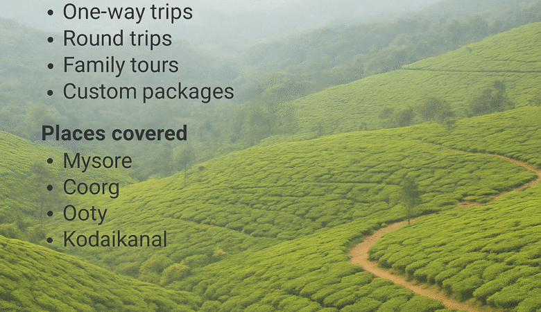 What Is the Price of a 2-Day Mysore to Ooty Package?