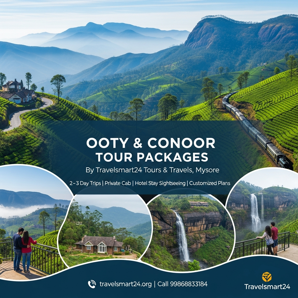 Mysore to Ooty Package 2N 3Days – Complete Travel Guide